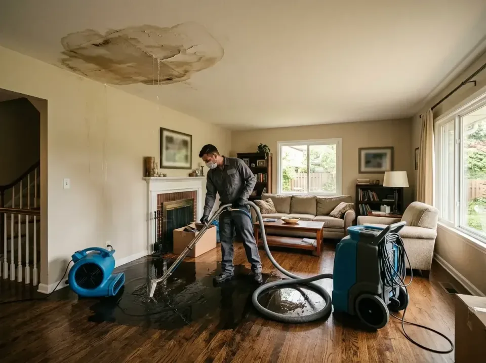 attic-pipe-burst-ceiling-drip-008 — frequently asked questions, Water Damage Restoration & Carpet Care in Ham Lake, MN